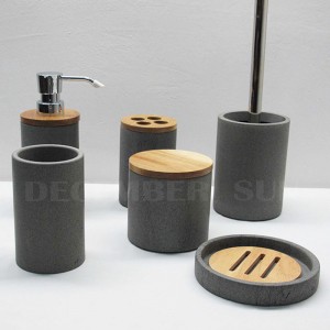 Sandsten badrumstillbehör set
